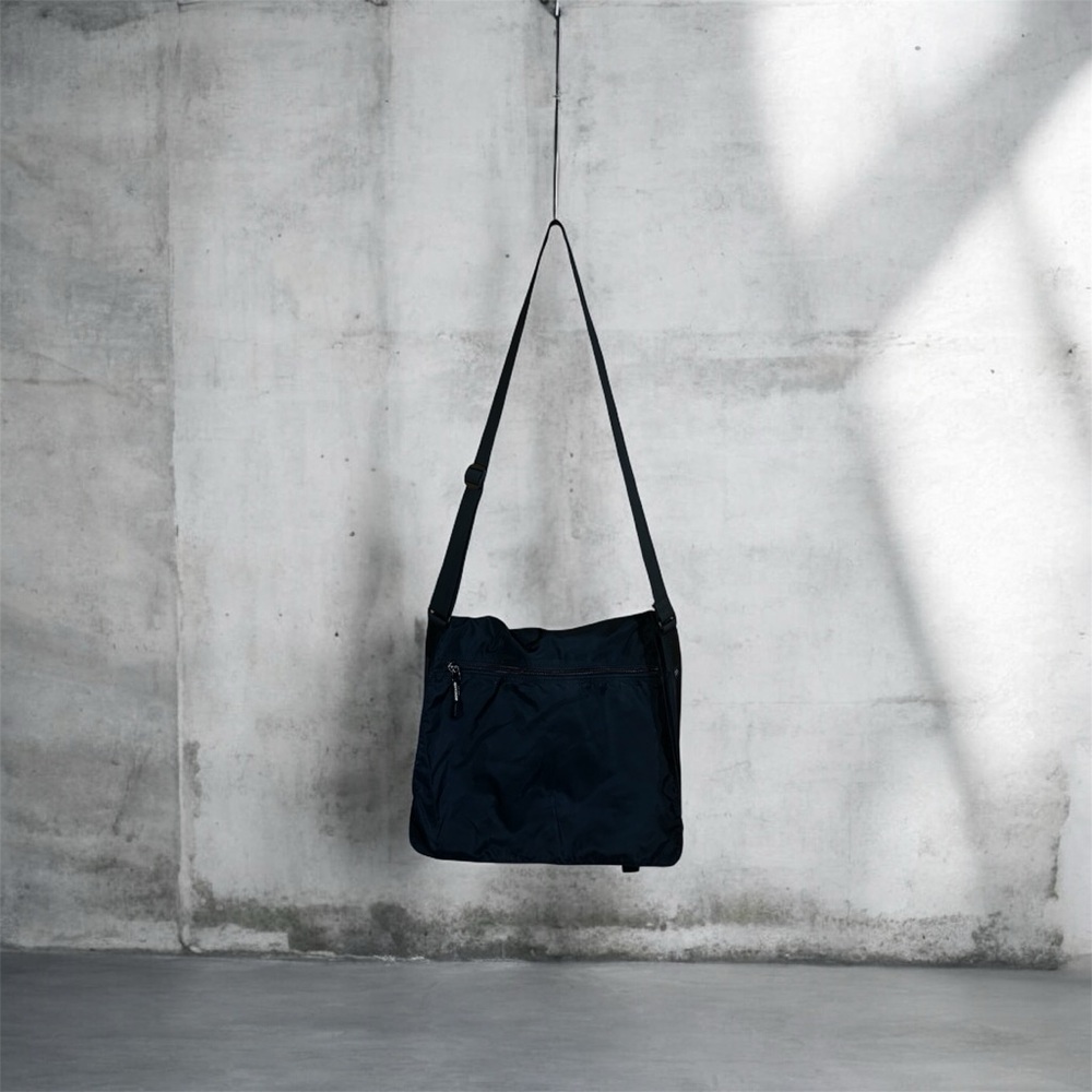 Sleek Black Laptop Bag for Men
